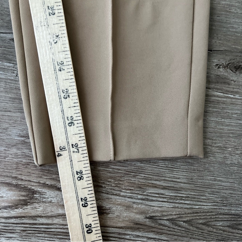 Lafayette 148 New York Gramercy Acclaimed Stretch Pant Womens 12 Tan - Picture 4 of 16